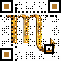 Qr-code with background